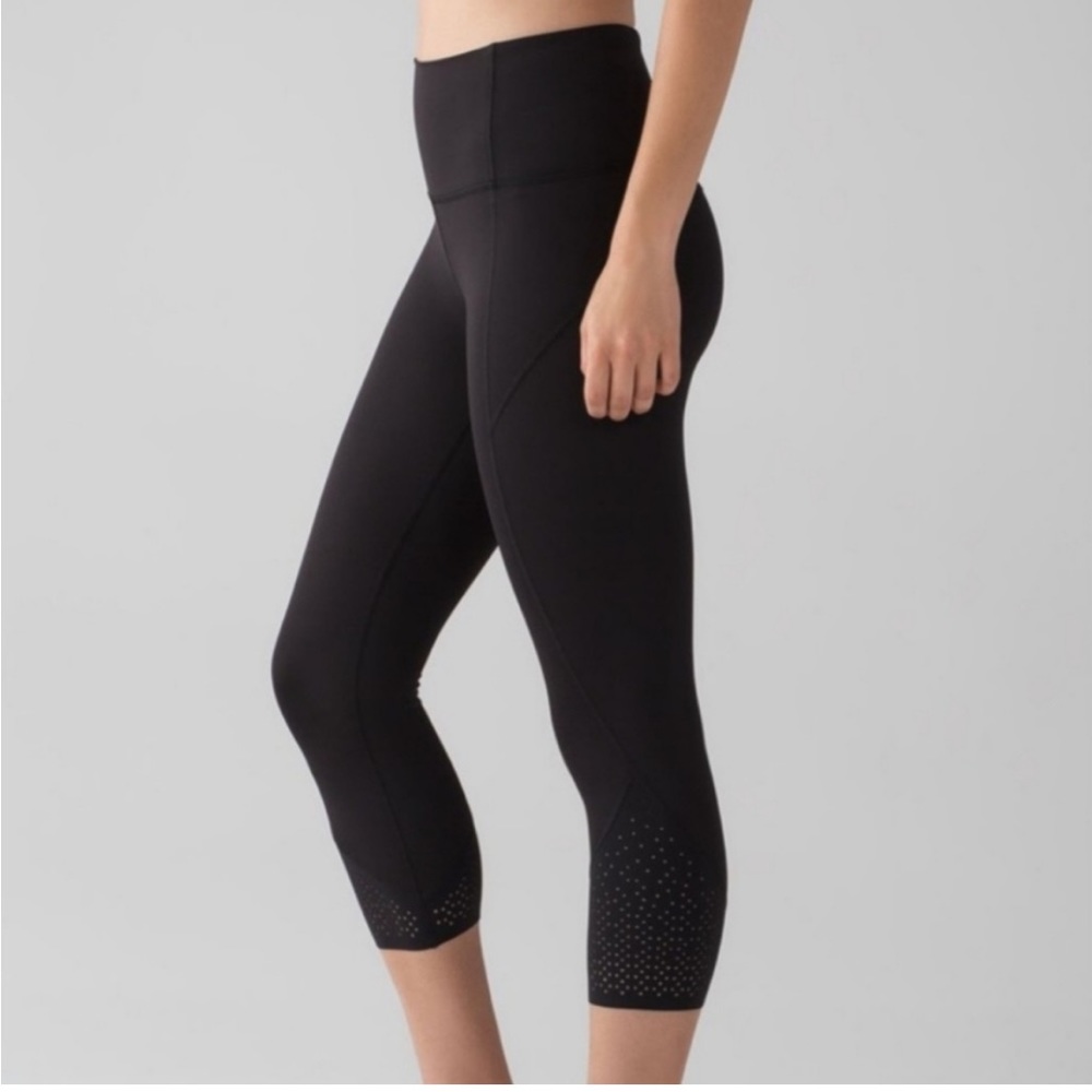 Lululemon Anew Crop Legging Black Size 8